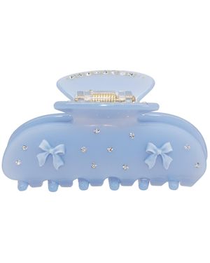 LoveShackFancy Emijay Ribbon Claw Clip For - Blue