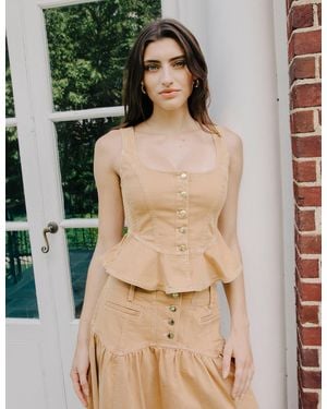 LOVE THE LABEL Eva Top - Natural