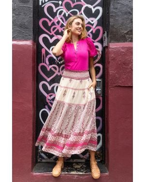 LOVE THE LABEL Luelle Skirt - Pink