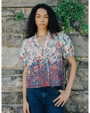 LOVE THE LABEL Short Sleeve Dana Top - Green