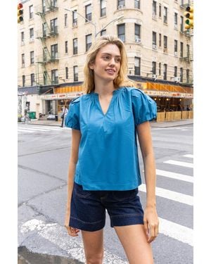 LOVE THE LABEL Lia Top - Blue