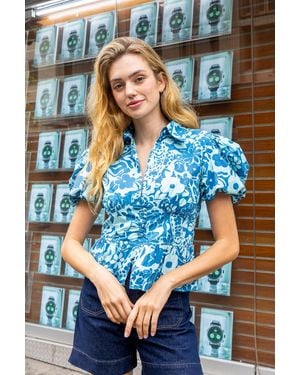LOVE THE LABEL Emmie Top - Blue