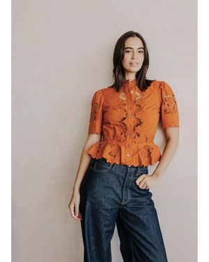 LOVE THE LABEL Elizabeth Top - Blue