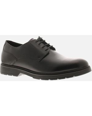 Rockstorm Smart Shoes Saxon Leather Lace Uk Size - Black