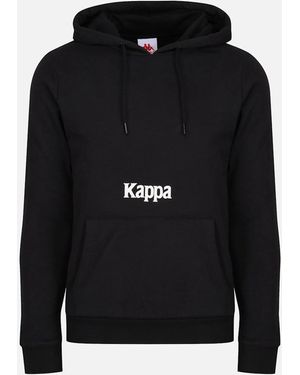 Kappa Authentic Fin Regular Fit Hoodie - Black