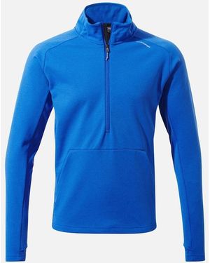Craghoppers Dynamic Pro Half Zip Fleece Top - Blue