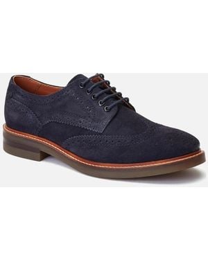 Base London Hatfield Brogues - Blue