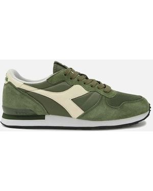 Diadora Camaro Olivine/Whisper Trainer - Green