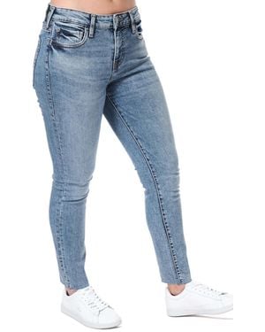 True Religion Collette Slim Straight Leg Jeans - Blue