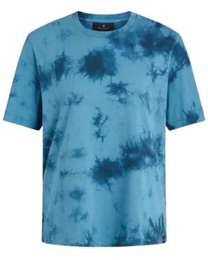 Belstaff Wave Dye Ride Ocean T-Shirt - Blue