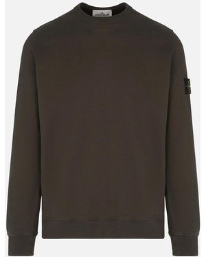 Stone Island S0A20 Compass Badge Jumper Taupe - Grey