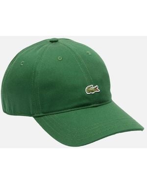 Lacoste Cotton Twill Baseball Cap Pine - Green