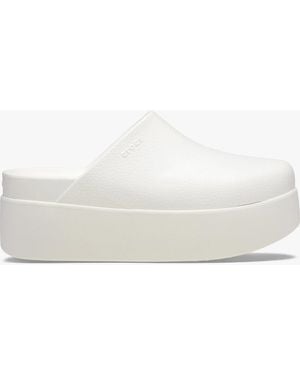 Crocs™ 209869-0Wv Dylan Platform Clogs Chalk - White