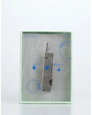 Off-White c/o Virgil Abloh Big Bar Charm - Blue