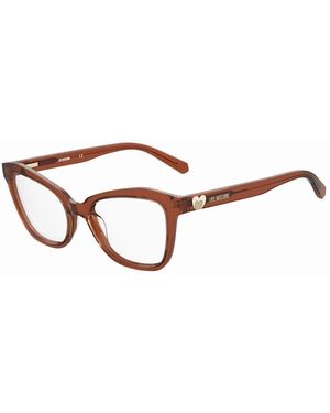 Love Moschino Acetate Cat-Eye Sunglasses - Brown