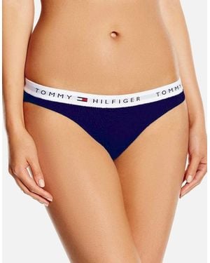Tommy Hilfiger Iconic Cotton Bikini Brief - Blue