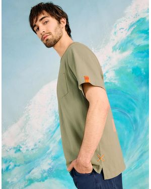 White Stuff Rewind Graphic Tee Print - Blue