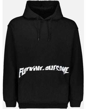 Fucking Awesome Fa Cut Off Hoodie - Black