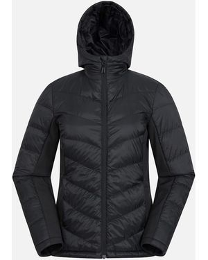 Mountain Warehouse Ladies Turbine Padded Soft Shell Jacket - Blue