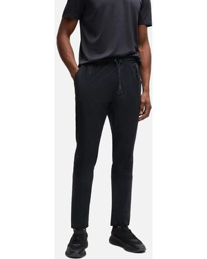 BOSS Hwoven Tracksuit Bottoms - Black