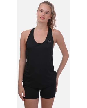 Reebok Workout Ready Mesh Back Tank - Black