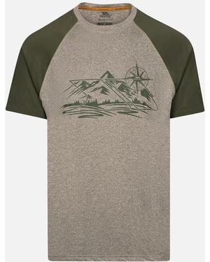 Trespass Fullmer Mountain T-Shirt - Green
