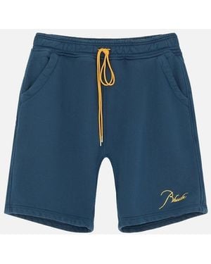 Rhude Classic Sweatshorts - Blue