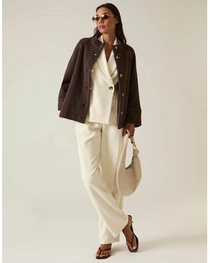 James Lakeland Batwing Jacket - Natural