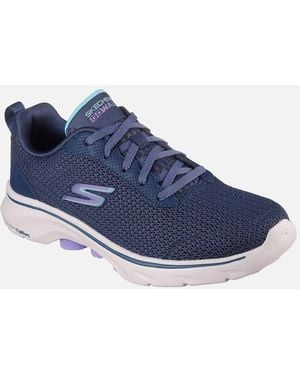 Skechers Go Walk Skechers /Ladies Go Walk 7 Kaylor Trainers - Blue