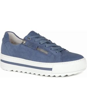 Gabor Heather Casual Trainers - Blue