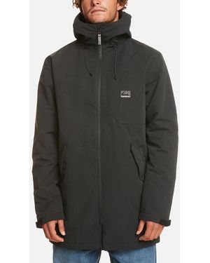 Quiksilver New Skyward Lightweight Parka Jacket - Grey