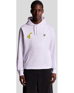 Lyle & Scott Stan Birch Pullover Hoodie - White