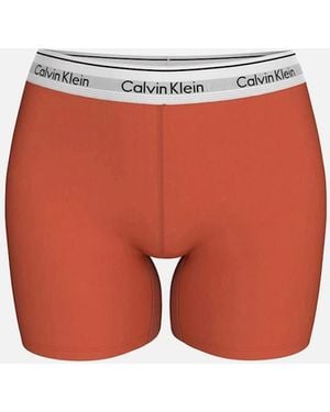 Calvin Klein Icon Cotton Modal Pride Boy Shorts/Boxer Brief, Molten - White