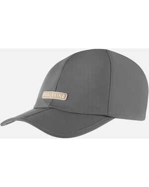 SealSkinz Salle Logo Waterproof Foldable Baseball Cap - Grey