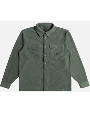 Billabong Furnace Plain Shirt Jacket - Green