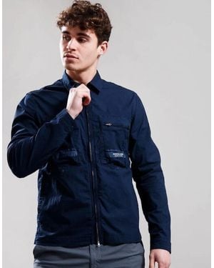 Marshall Artist Seafield Overshirt - Blue