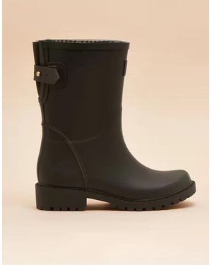 Joules Wistow Wellies Chocolate - Black