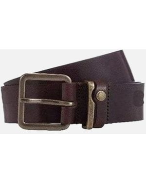 Ted Baker Chocolate Katchup Leather Belt - Brown