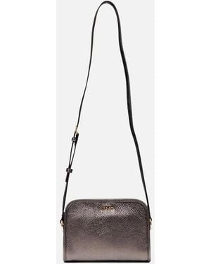 Liu Jo Zip Fastening Polyurethane Bag With Inside Pockets - White