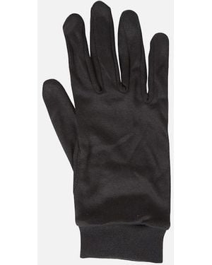 Mountain Warehouse Adult Silk Gloves - Black