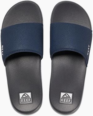Reef One Slide Sliders - Blue
