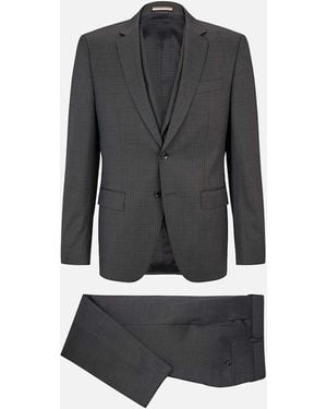 BOSS H-Huge 3 Piece Suit - Grey