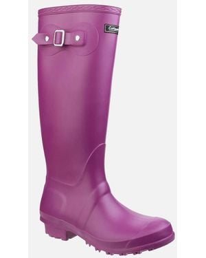 Cotswold Sandringham Wellingtons - Purple