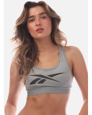 Reebok Teresa Racer Back Bra Top - Grey