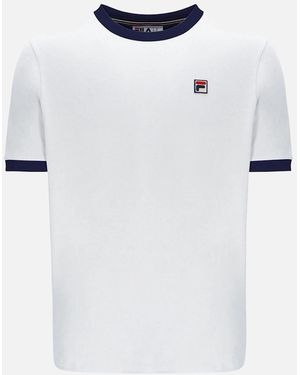 Fila Marconi Essential Ringer T-Shirt - White