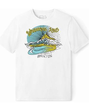 Brixton Gondola Stt T-Shirt - Blue