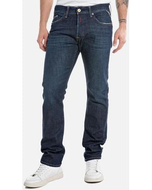 Replay Waitom Regular Fit Jeans - Blue