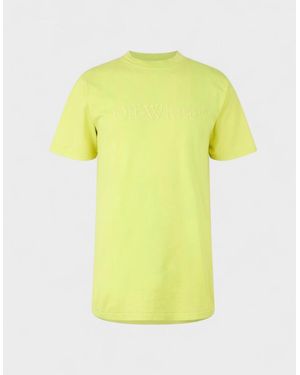 Off-White c/o Virgil Abloh Laundry T-Shirt Fluo - Yellow