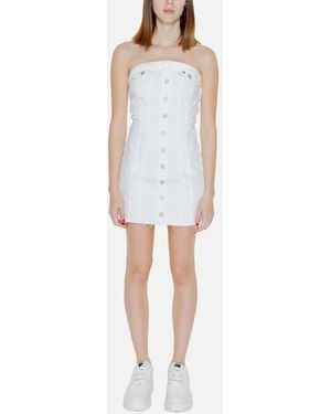 Tommy Hilfiger Buttoned Dress - White