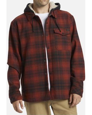 Billabong Furnace Bonded Long Sleeve Flannel Shirt - Brown